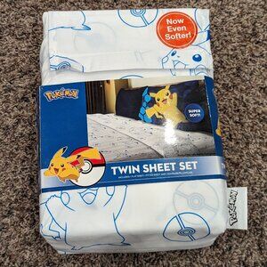 New Twin Pokemon sheet set